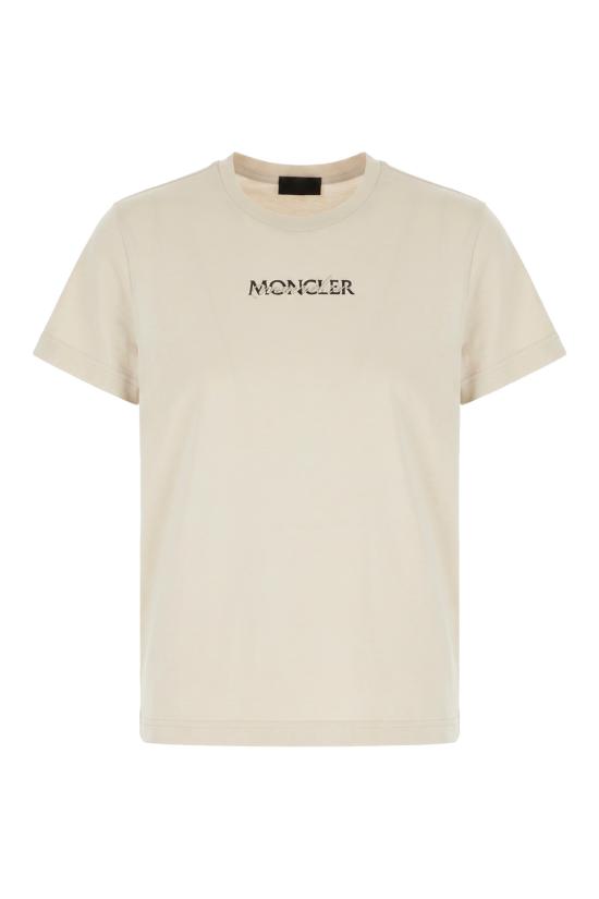26FW 몽클레어 반팔 티셔츠 8C0001289B8Q 204 Bianco