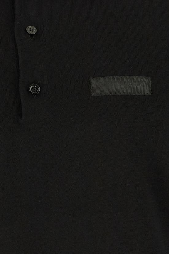 26FW 지방시 폴로 티셔츠 BML0144YPF 001 BLACK - GIVENCHY