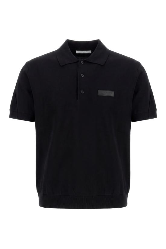 26FW 지방시 폴로 티셔츠 BML0144YPF 001 BLACK