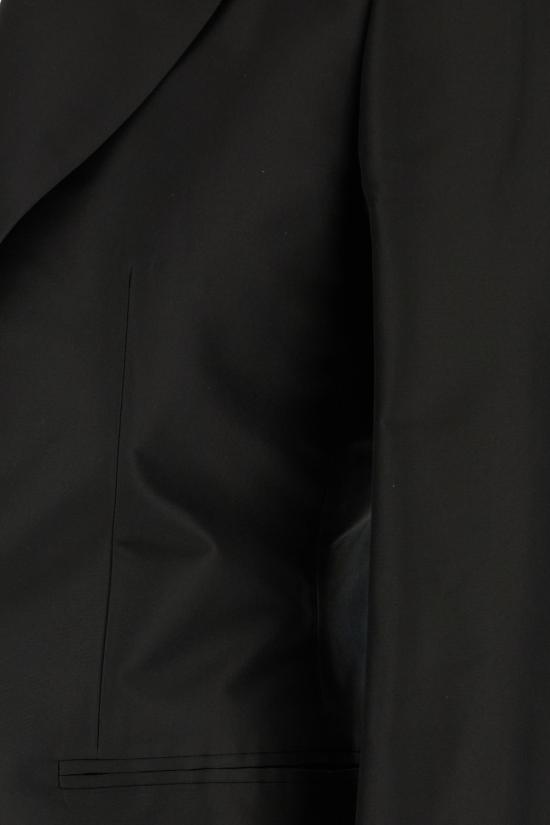 26FW 구찌 파인 실크 파이유 재킷 870960ZAU9E 1000 Nero - GUCCI