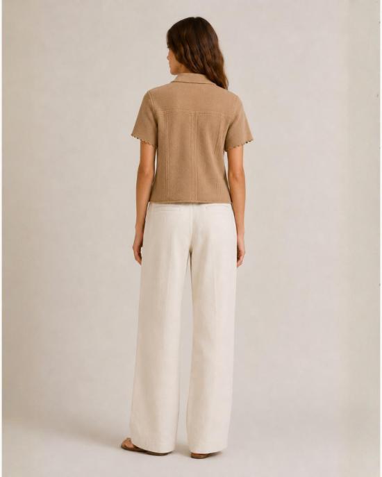  쿠즈텡 자켓 Kujten Jessinda Jacket Latte - KUJTEN
