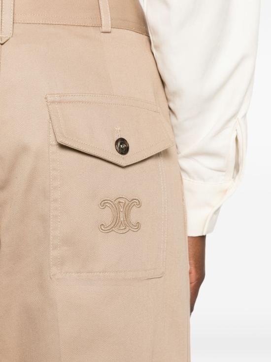 26FW 셀린느 코튼 트윌 트라우저 팬츠 RP0S3 539W40BB BEIGE - CELINE