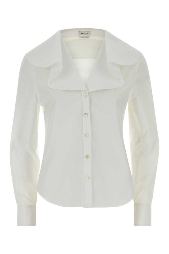 26FW 알렉산더 맥퀸 셔츠 A004VSQAABT 9000 White