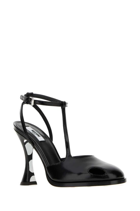 26FW 모스키노 힐/펌프스 MA1033AC0PMJ0 00A Black - MOSCHINO