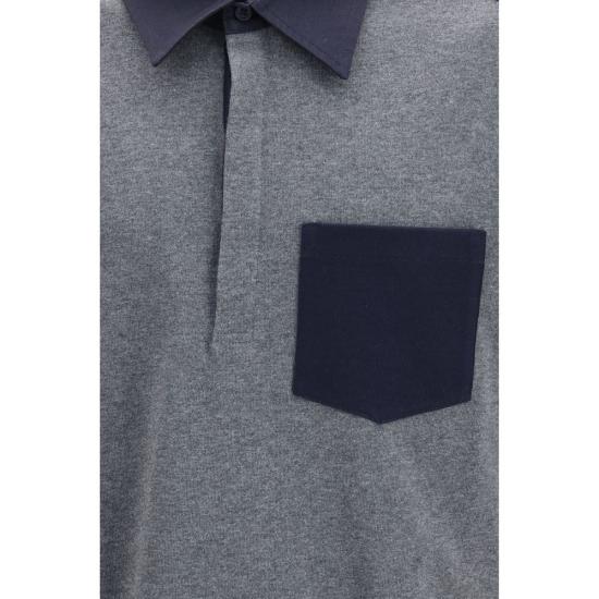  톰브라운 폴로 티셔츠 THMJP250AJ0320035BB - THOM BROWNE