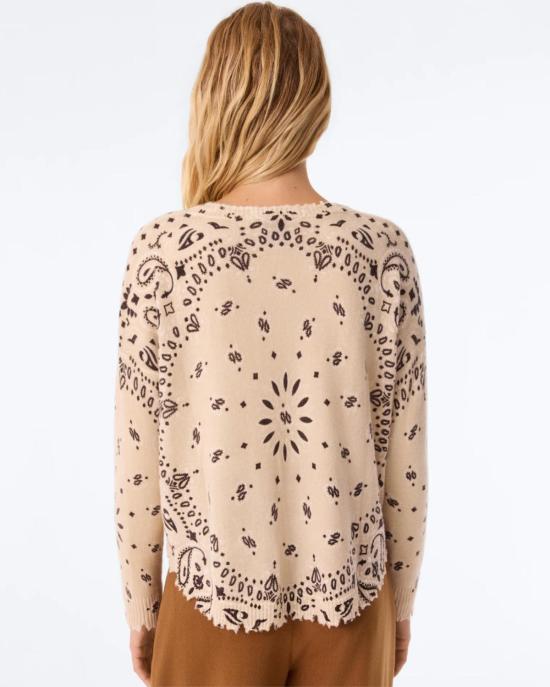  쿠즈텡 스웨터 Kujten Mela Bandana Bico Sweater Organic Brown - KUJTEN