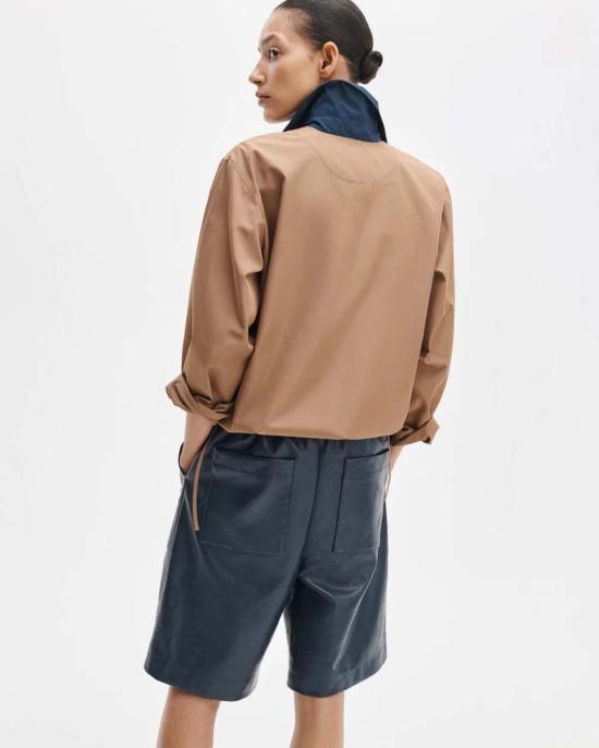  랙앤본 긴팔 티셔츠 Rag & Bone 럭비 셔츠 카멜 - RAG & BONE
