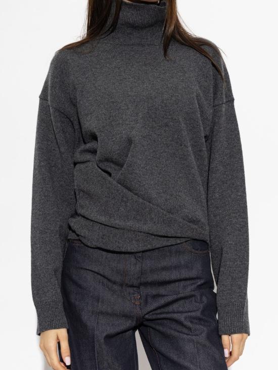 26FW 로에 긴팔 티셔츠 42123320021 Gray - ROHE