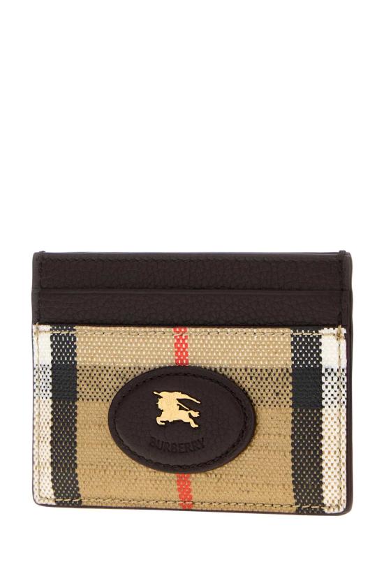  버버리 하이랜드 카드 홀더 8112285 B9368 BEIGE - BURBERRY