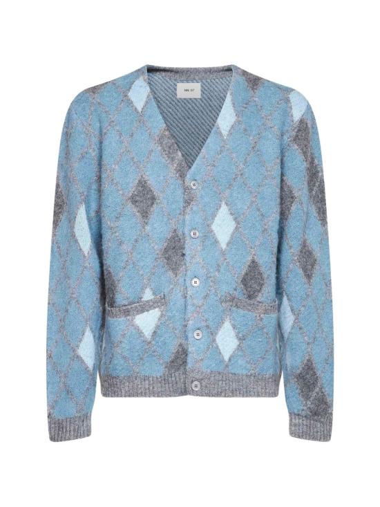 26FW 엔엔07 가디건 2630001227 914 LIGHT GREY MULTI