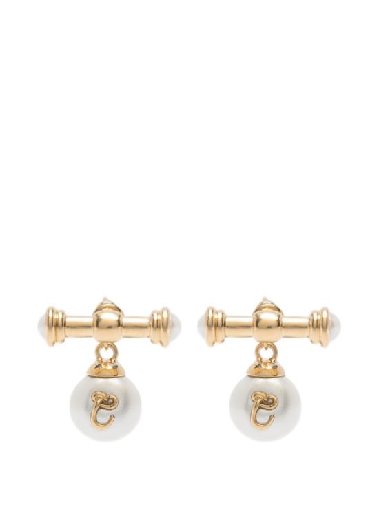 26FW 끌로에 이어링 CH26SJE03BRE 7ZN GOLD AND PEARLY