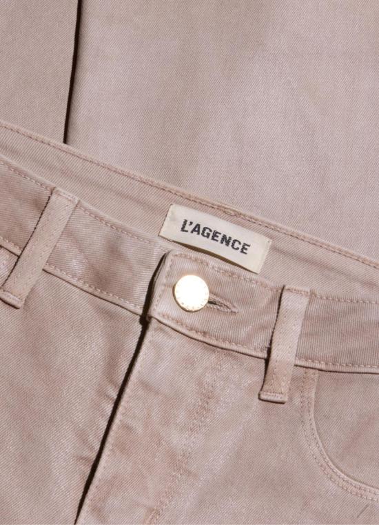  라장스 데님 팬츠 켄드라 코팅 진 - L'AGENCE