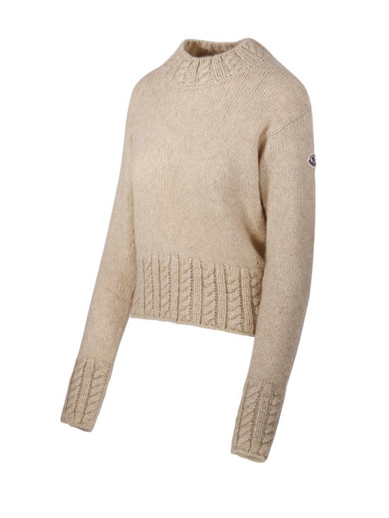 26FW 몽클레어 스웨터 9C00017 N0403 20P LIGHT BEIGE - MONCLER