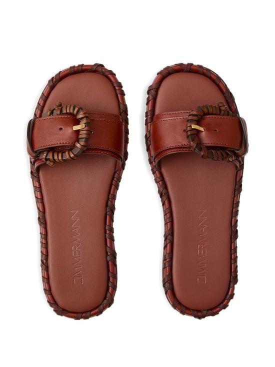  짐머만 샌들 6783FS26A1SIEN P26 COGNAC - ZIMMERMANN