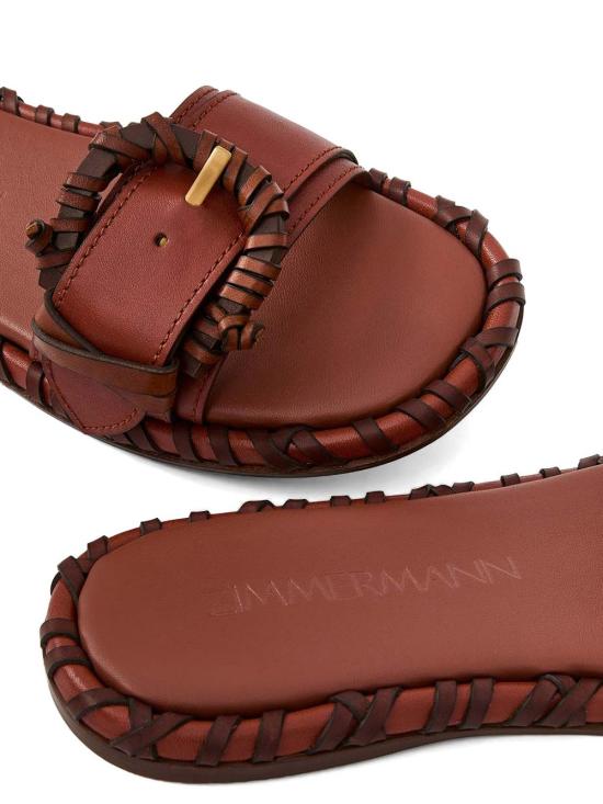  짐머만 샌들 6783FS26A1SIEN P26 COGNAC - ZIMMERMANN