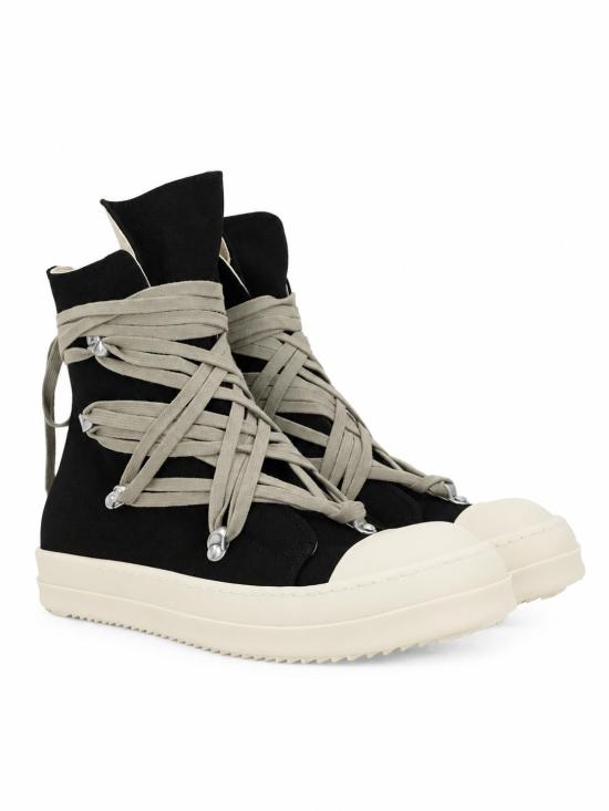 26FW 릭 오웬스 스니커즈 DU02F6809DOW1 911 BLACK MILK - RICK OWENS