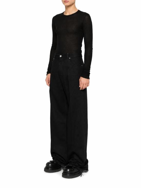 26FW 릭 오웬스 의류 RR02F4333HDK 09 BLACK - RICK OWENS