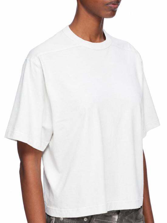 26FW 릭 오웬스 반팔 티셔츠 DS02F6206RN 51 MILK WASH - RICK OWENS