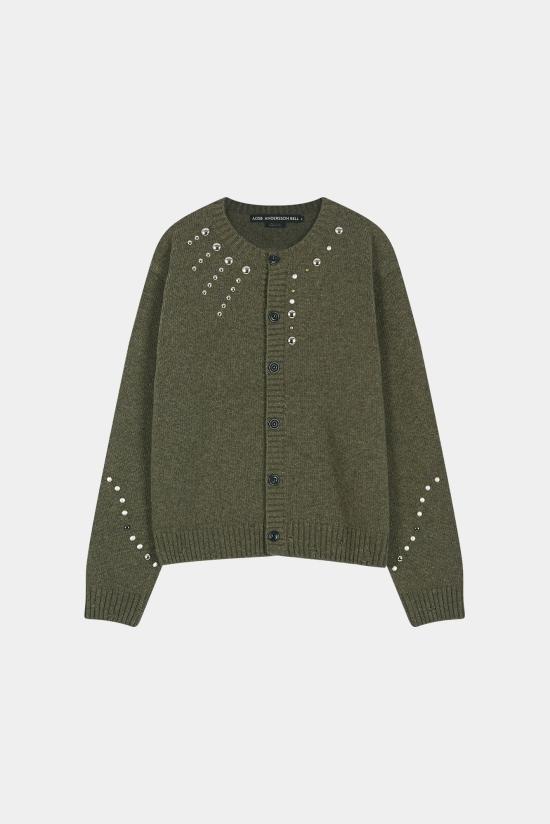26FW 앤더슨벨 가디건 atb1598u MOSS KHAKI DOM