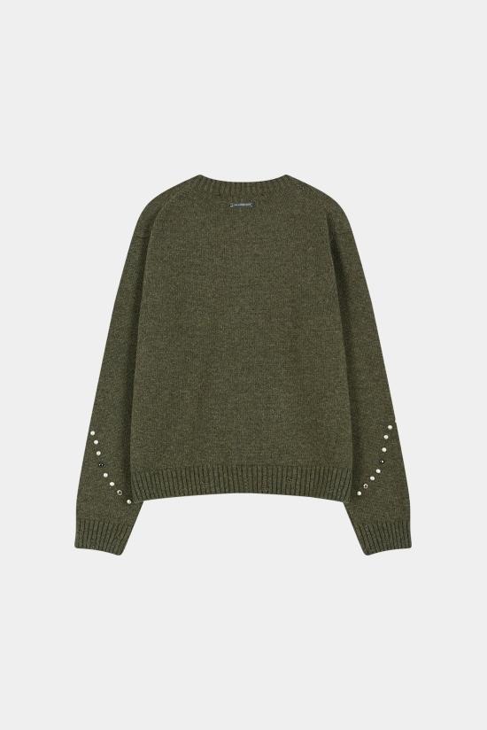 26FW 앤더슨벨 가디건 atb1598u MOSS KHAKI DOM - ANDERSSON BELL