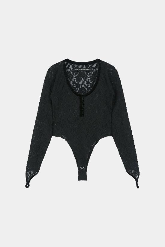 26FW 앤더슨벨 긴팔 티셔츠 atb1641w BLACK DOM