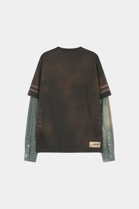 26FW 앤더슨벨 긴팔 티셔츠 atb1649w FADED BLACK DOM - ANDERSSON BELL
