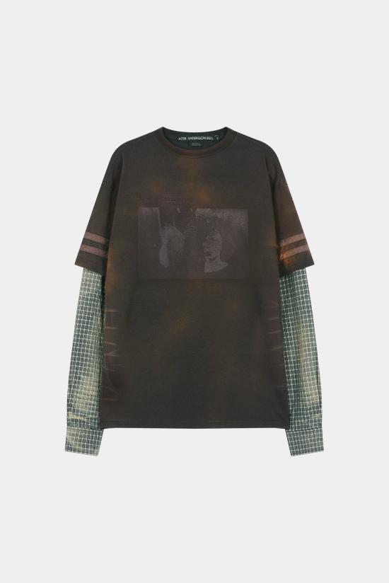 26FW 앤더슨벨 긴팔 티셔츠 atb1649w FADED BLACK DOM