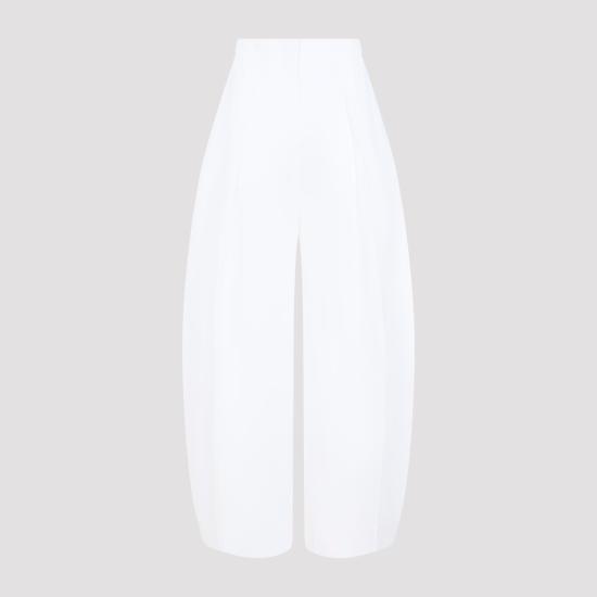 26FW 자크뮈스 테이퍼드 팬츠 PAW00663AW00907 100 WHITE - JACQUEMUS