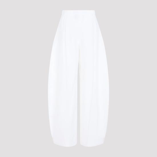 26FW 자크뮈스 테이퍼드 팬츠 PAW00663AW00907 100 WHITE - JACQUEMUS