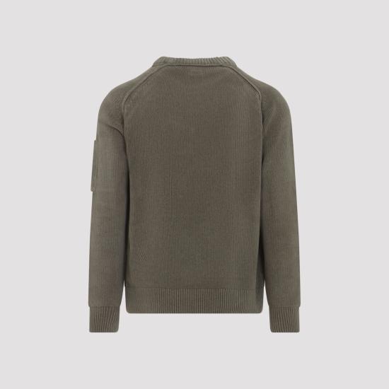 26FW 씨피 컴퍼니 스웨터 21CMKN196A 005558G 683 IVYGREEN - C.P. COMPANY