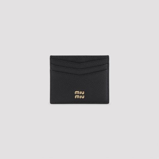 26FW 미우미우 나파 카드 지갑 5MC002 ADT7 F0002 NERO - MIU MIU