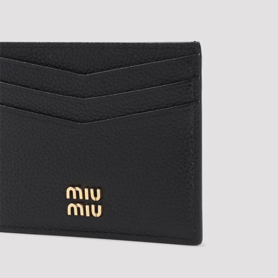 26FW 미우미우 나파 카드 지갑 5MC002 ADT7 F0002 NERO - MIU MIU