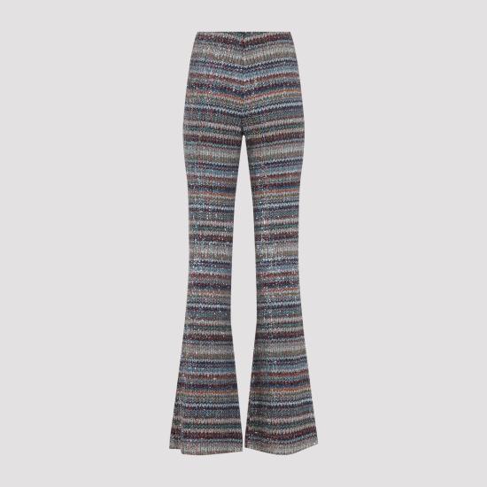 26FW 미소니 스트레이트 팬츠 DS26WI09 BC006Q SMSQW MULTI BLUE RED - MISSONI