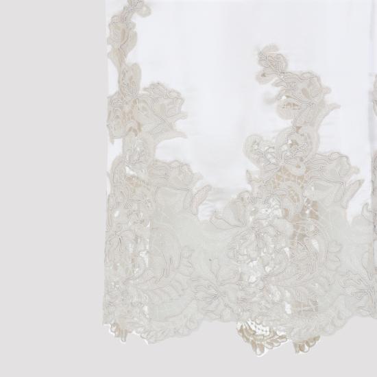 26FW 에르마노 설비노 미디 스커트 D492O741APNXE 30401 OATMEAL - ERMANNO SCERVINO