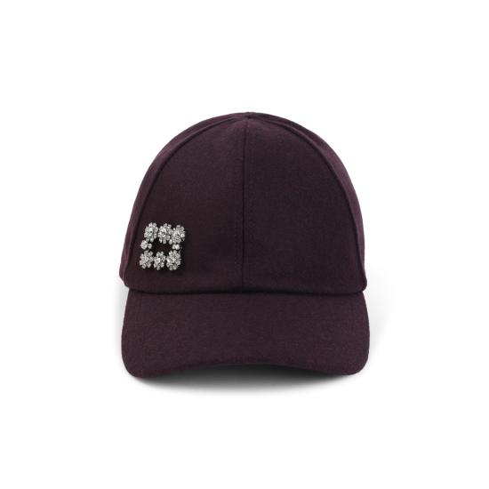 26FW 로저비비에 모자 RQWH0202104UO4 R801 BORDEAUX - ROGER VIVIER