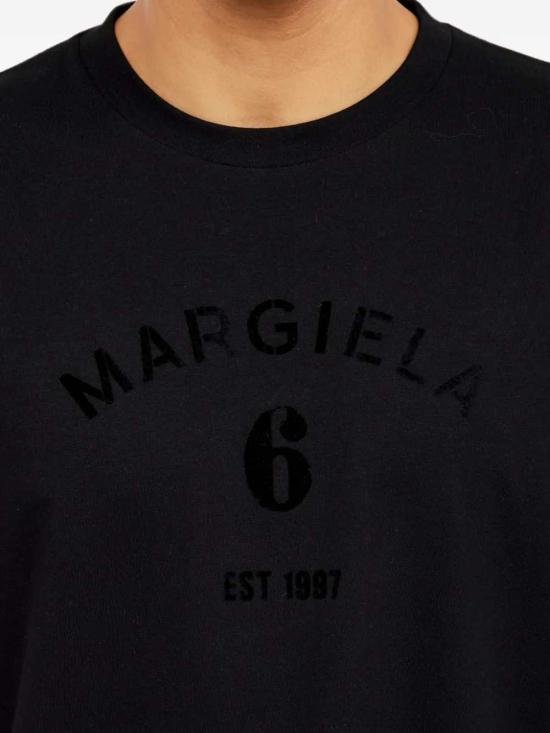 26FW MM6 메종마르지엘라 반팔 티셔츠 SH2GC0048M20048 900 BLACK - MM6 MAISON MARGIELA