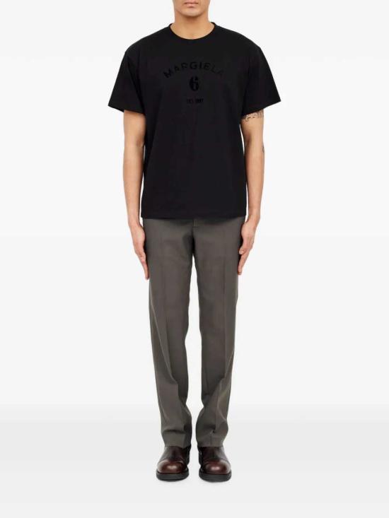 26FW MM6 메종마르지엘라 반팔 티셔츠 SH2GC0048M20048 900 BLACK - MM6 MAISON MARGIELA