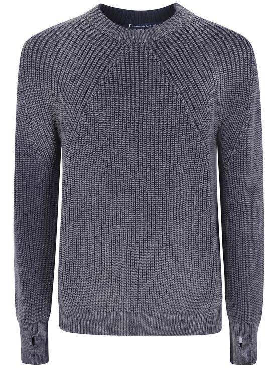 26FW 꼼데가르송 스웨터 HR N001 NAVY