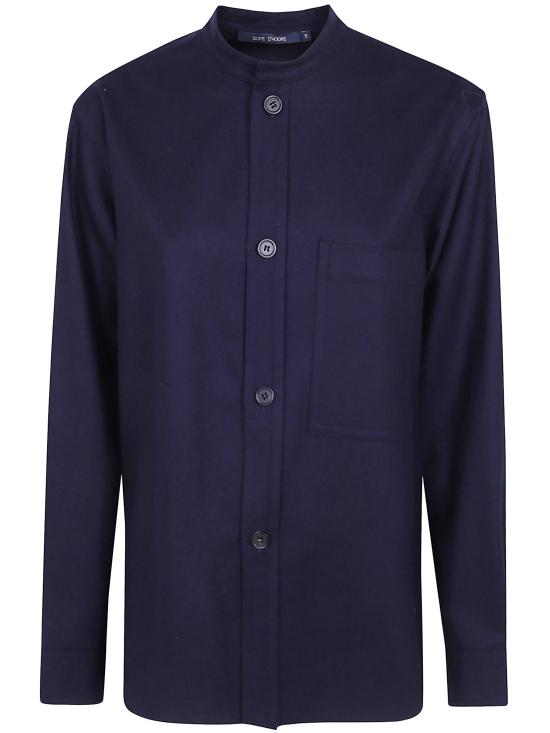 26FW 소피 드후레 셔츠 W26 BELA WOOLT 03 WOVEN SAILOR