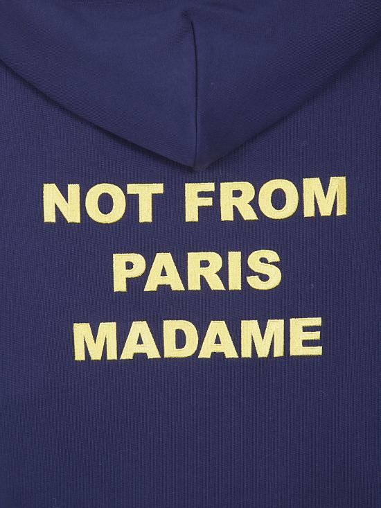 26FW 드롤드무슈 후드 티셔츠 M HO162 CO127 NAVY - DROLE DE MONSIEUR