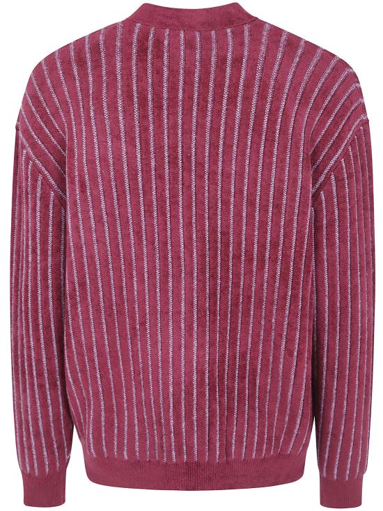 26FW 드롤드무슈 가디건 M CA159 VI024 BURGUNDY - DROLE DE MONSIEUR