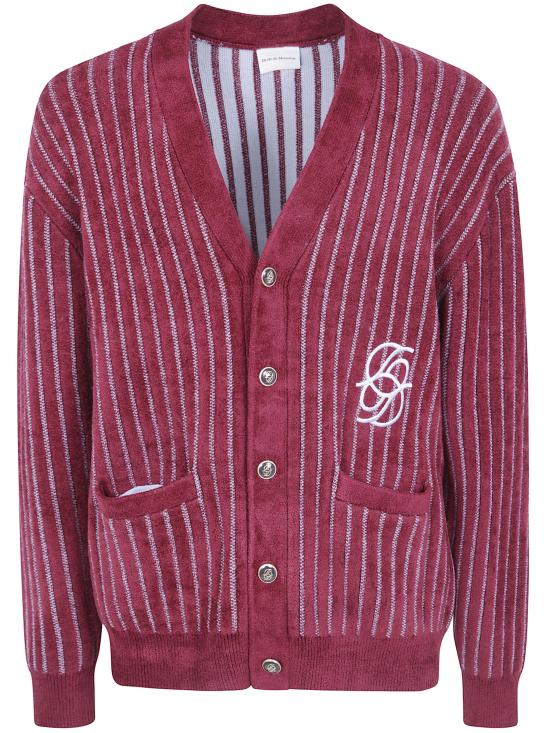 26FW 드롤드무슈 가디건 M CA159 VI024 BURGUNDY