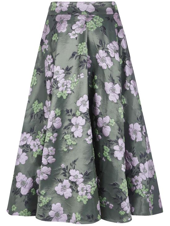 26FW 에쌍씨엘 미디 스커트 KATHYANNE K1DA COMBO DUSTY GREEN - ESSENTIEL