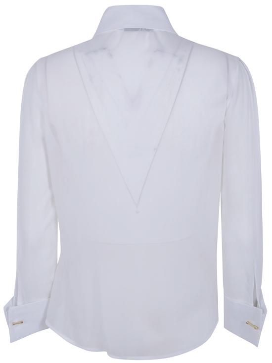 26FW 엘리자베타프랜치 셔츠 CA21067E2 309 IVORY BLACK - ELISABETTA FRANCHI
