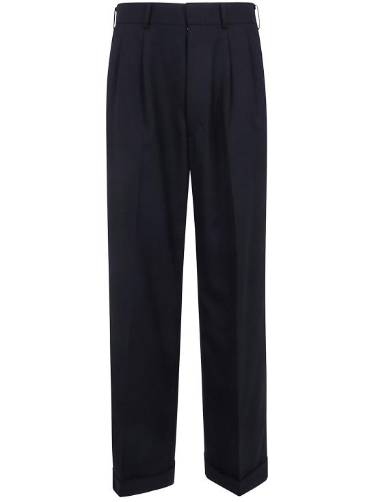 26FW 준야 와타나베 꼼데가르송 스트레이트 팬츠 WR P031 BLACK
