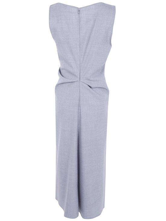 26FW 빅토리아 베컴 미디 원피스 1426WDR007663A 2882 LIGHT GREY MELANGE - VICTORIA BECKHAM