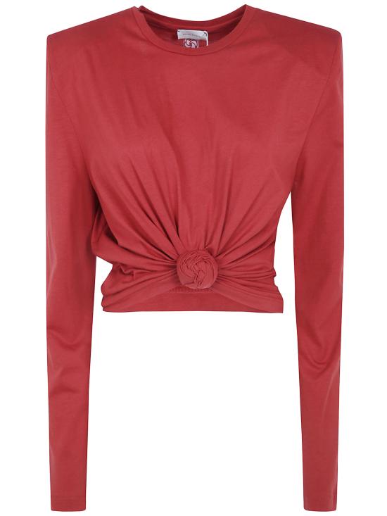 26FW 마그다뷰트림 탑 316726 RED