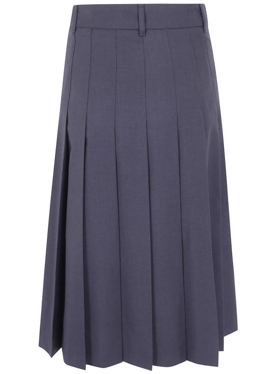 26FW 던스트 미디 스커트 UDSK6C206CG CHARCOAL GREY - DUNST