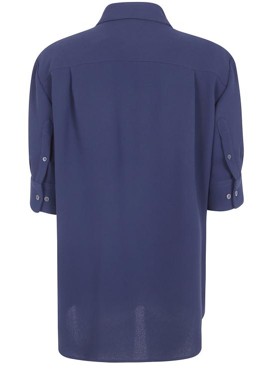 26FW 드리스 반 노튼 셔츠 262 010725 4210 509 NAVY - DRIES VAN NOTEN