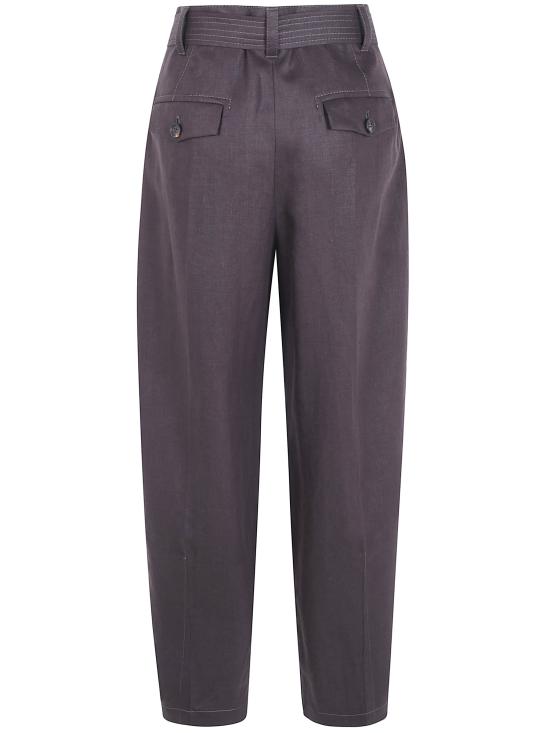  브루넬로 쿠치넬리 플레어 팬츠 ML142P8559 C273 CHOCOLATE - BRUNELLO CUCINELLI